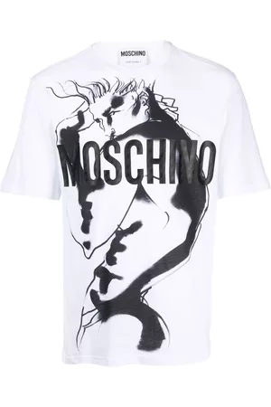 Moschino Illustration logo-print T-shirt
