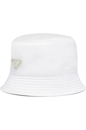 Prada Triangle-logo bucket hat