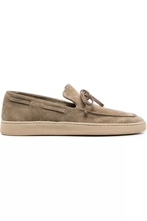 Officine creative Suede slip-on loafers