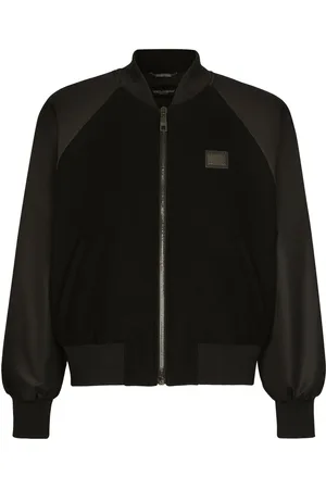 Dolce & Gabbana Logo-tag bomber jacket