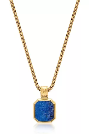 Nialaya Square pendant chain necklace