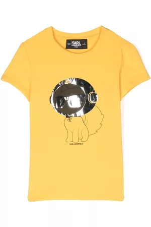 Karl Lagerfeld Graphic-print short-sleeved T-shirt