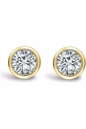 Pragnell 18kt yellow Sundance diamond earrings