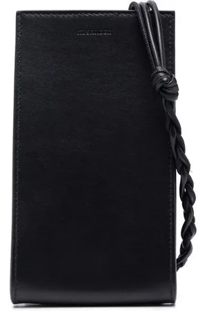 Jil Sander Leather logo-detail neck bag