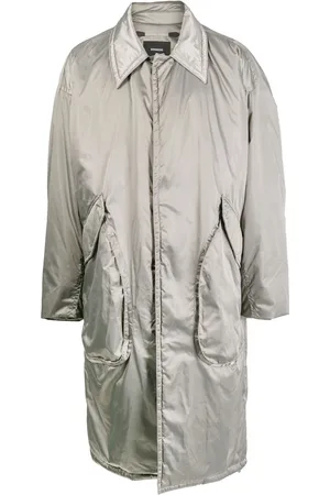 SONGZIO Ruched-detail knee-length jacket