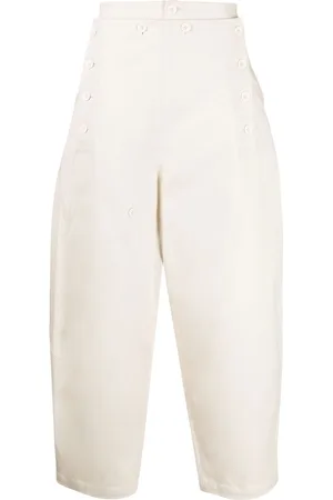 SONGZIO Cropped wide-leg trousers