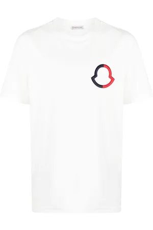 Moncler Embroidered-logo detail T-shirt