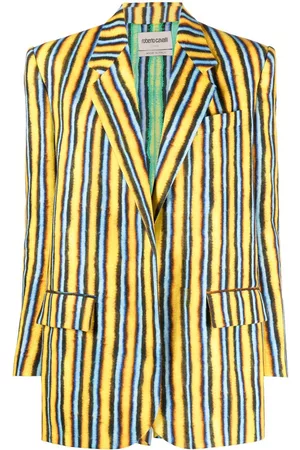 Roberto Cavalli Stripe-print blazer