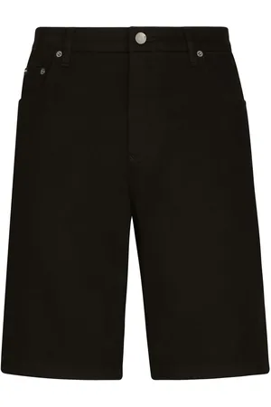 Dolce & Gabbana Logo-appliqu?? denim shorts