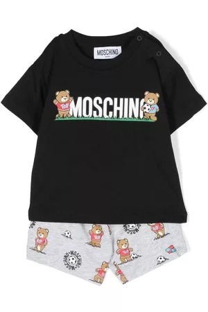 Moschino Sets - Teddy Bear-print short set