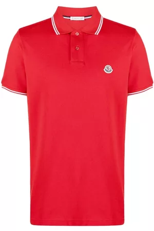 Moncler Logo patch polo shirt
