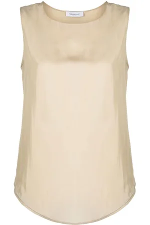 Fabiana Filippi Round-neck sleeveless top