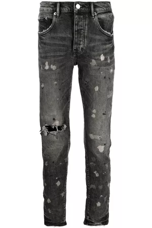 Purple Brand Vintage distressed-finish denim jeans