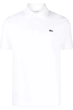 Lacoste Logo-patch cotton polo shirt