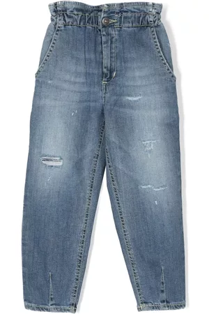 Dondup Distressed straight-leg jeans