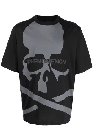 skull-print detail T-shirt