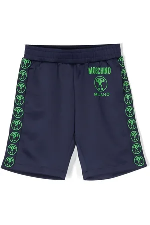 Moschino Logo-print track shorts