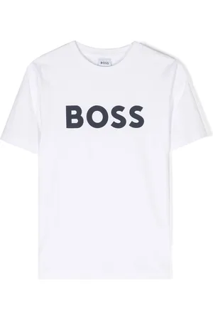 HUGO BOSS Logo-print cotton T-shirt