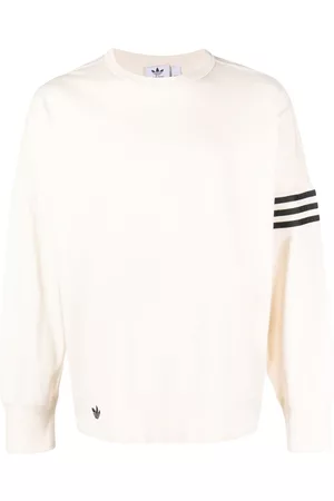 adidas Embroidered-logo cotton sweatshirt