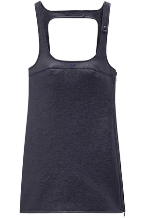 Courrèges Re-Edition vinyl mini dress