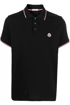 Moncler Logo patch polo shirt
