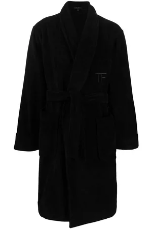 Tom Ford Logo-embroidered robe coat