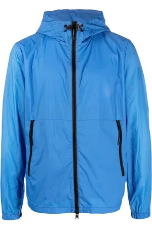 Woolrich Logo-patch hooded windbreaker