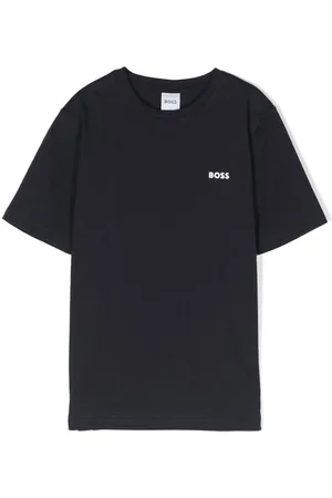 HUGO BOSS Logo-embossed cotton T-shirt