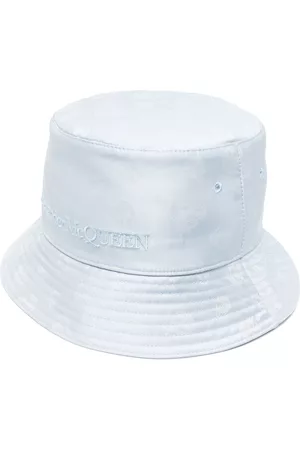 Alexander McQueen Embroidered-logo bucket hat