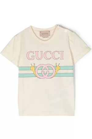 Gucci Bebé T-shirts & Manga Curta - Logo-print T-shirt