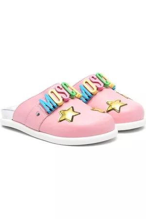 Moschino Multicolour-logo slippers