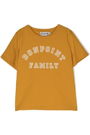 BONPOINT Logo-print crew-neck T-shirt