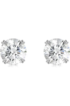 Pragnell 18kt white gold diamond Windsor stud earrings
