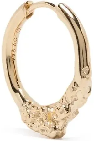 Maria Black Miro 12 textured huggie earring