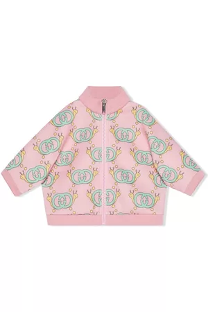 Gucci All-over print scuba zip jacket