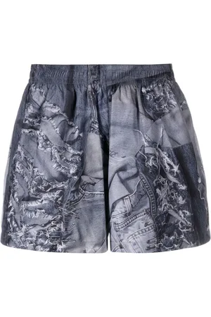 Natasha Zinko Print swim shorts