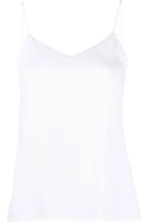 Fabiana Filippi Basic spaghetti-straps top