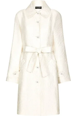 Dolce & Gabbana Single-breasted brocade coat