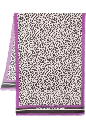 Coccinelle Leopard print scarf