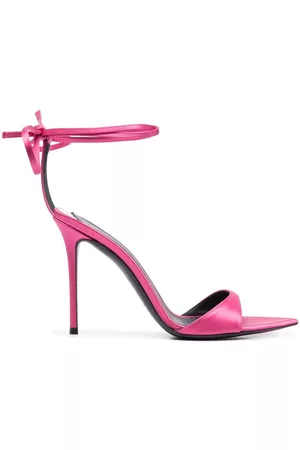 Giuseppe Zanotti Mulher Plataformas - Bow-detailing stiletto sandals