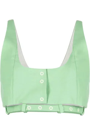 Ganni Suiting crop top