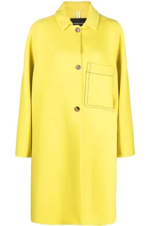 Fabiana Filippi Spread-collar single-breasted coat