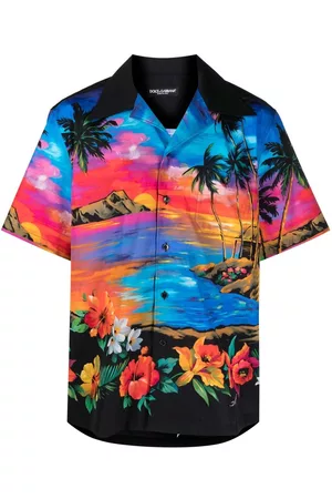 Dolce & Gabbana Hawaiian-print shirt