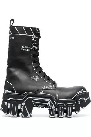 Balenciaga Homem Bulldozer lace-up boots