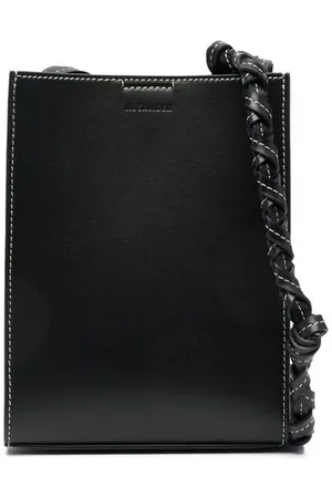 Jil Sander Tangle leather shoulder bag