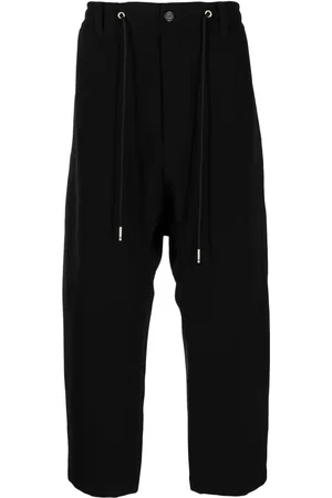 SONGZIO Square drop-crotch trousers