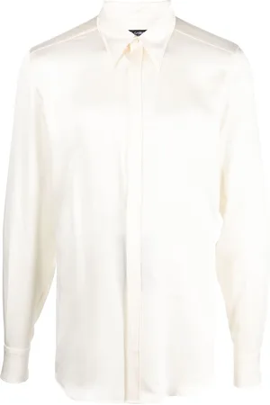 Dolce & Gabbana Long-sleeved silk shirt