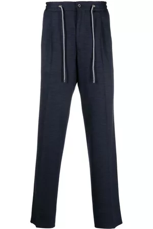 corneliani Drawstring-waisted trousers