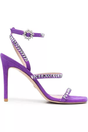 Stuart Weitzman Mulher Plataformas - Gemcut 100mm stiletto sandals