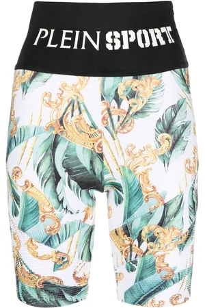 Philipp Plein Logo-waistband cycling shorts